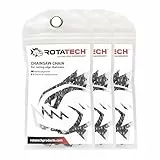 Rotatech 3 X 35cm Sägeketten 3/8' 1,1mm 52 TG Schwert kompatibel mit Makita DUC353, Einhell GP-LC 35/36 Li, Bosch AKE 35, Dolmar und mehr
