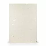 PAPERADO 25x Briefpapier DIN A4 - Terra Vanilla Weiß Creme Beige 100 g/m² - Papierbögen in 29,7 x 21 cm zum Basteln & Drucken