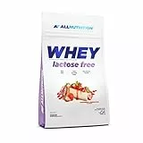 Allnutrition Whey Lactose Free, Strawberry Cheesecake - 700 g