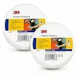 3M Allwetter-Klebeband transparent, 48 mm x 20 m, robustes Reparaturband zum Verstärken, Reparieren und Befestigen, wetterbeständiges Klebeband, temperaturbeständig bis 60 °C, Doppelpack