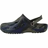 chung shi Unisex Dux Clogs, Khaki/Navy/Schwarz, 46/47 EU (XXXL)