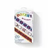 DIAMOND DOTZ DTZ11.002 - Original Diamond Painting Dotzies Armbänder Set Geometric mit 3 glitzernden Bracelets ca. 21 x 2 cm, DIY Diamant Komplettset für Kinder ab 8 Jahren, Extra funkelnd