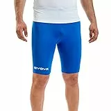 Givova Herren Ess Sweat B Strick Shorts, Medium Gray Heather, 128-160 EU
