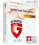 G DATA Internet Security 2024 | 1 Gerät | 1 Jahr | für PC, Mac, Android, iOS | zukünftige Updates inklusive | Made in Germany | Box inkl. DVD & Webcam-Cover