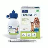 Virbac Pronefra | 60 ml | Ergänzungsfuttermittel für Hunde & Katzen | Unterstützung der normalen Nierenfunktion