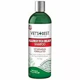 Vet's Best Allergie Juckreiz Relief Hundeshampoo, Reinigt und lindert Beschwerden von saisonalen Allergien, Sanfte Formel 500ml
