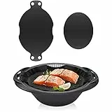 Siegvoll Dauerbackfolie für Thermomix Varoma Einlegeboden wiederverwendbare Backpapier 2er Set Zubehör für Thermomix TM6 TM5 TM31 Backfolie umweltfreundlich und nachhaltiges