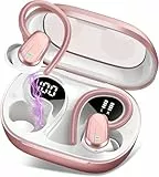 OYIB Kopfhörer Übersetzer, 3-in-1Echtzeit Sprachübersetzer Kopfhörer mit 164 Sprachen, 6 Übersetzungsmodi mit App, 50H Bluetooth 5.4 Übersetzer mit ENC Mic für Business, Reisen, Lernen, Roségold