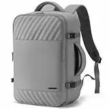 Lekespring Handgepäck Rucksack 40x20x25 für Ryanair, Laptop Rucksack Reiserucksack Klein rucksack handgepäck flugzeug Schulrucksack für Damen, Herren, Teenager, Grau