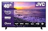 JVC Fernseher 40 Zoll Fire TV Full HD Smart TV HDR Fernseher mit Alexa Sprachsteuerung und Triple Tuner, LED TV LT-40VRF3555 (2026)