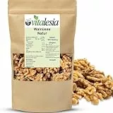 Vitalesia Walnüsse naturbelassen 2,5kg | ganze Walnusskerne aus Chile | Premium Nüsse | Walnuss ungesalzen & ungeröstet | ohne Zusätze | große Hälften | Nusskerne Natur | vegan