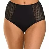 DIM Femme - BH Generous Classic x1 | Perfekter Halt für große Brüste | Dicke Mikrofaser und Stretch | U-förmiger Rücken und breite Träger | Moderner Look und absoluter Komfort Schwarz 85E