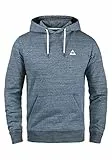 Blend BHHenner Herren Kapuzenpullover Hoodie Pullover mit Kapuze Kordel Kängurutasche Baumwollmischung Regular fit, Größe:2XL, Farbe:Dark Navy Blue (74645)