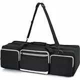 IBVIVIC Stativtasche, robuste Stativ-Tragetasche mit gepolsterter Trennwand, Lichtständer-Tasche, Doppelreißverschluss, Stativtasche für Stative, Einbeinstative, Mikrofonständer, Zeltstange