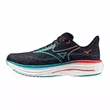 Mizuno Wave Rider 29 Herren-Laufschuh, Odyssey Grey-Capri Breeze, 47 EU