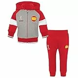 FIFA Unisex Baby Offizieller World Cup 2022 Kinderanzug – Spanien, Rot/Grau/Weiß, 3 Monate