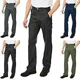 Lee Cooper Herren 205 Cargo Pant, 32R, schwarz, Black, 32W/31L
