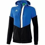 Erima Damen Squad Trainings Jacke (1032057), new royal/schwarz/weiß, 38