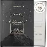 LEBENSKOMPASS® 5 Minuten Achtsamkeitstagebuch “COSMIC” 5 Minuten Tagebuch für mehr Dankbarkeit, Achtsamkeit, Selbstliebe & Motivation - Journal Buch & Tagebuch für Erwachsene - Dankbarkeitstagebuch
