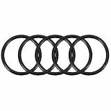 sourcing map 5 Stück O-Ringe Nitrilkautschuk Dichtung 60mm AD 50mm ID 5mm Breite