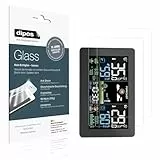dipos I 2x Displayschutz 9H klar kompatibel mit HAOYAO Wetterstation Schutzfolie Anti-Shock Folie