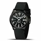 LN LENQIN Herren Uhr Uhren Herren Analog Quarz Armbanduhr 30M wasserdichte mit Datum Mode Casual Designer Uhr für Männer Silikonband