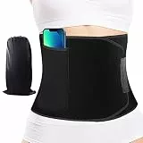 LUZOON Bauchweggürtel, Fitnessgürtel, Fitness Gürtel,Schwitzgürtel, Verstellbarer Neopren Sauna Bauchweggürtel, Gewichthebergürtel Schweiß Ab Gürtel Taillen (L)