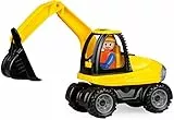 Lena 01621 - Truckies Bagger, stabiles Baustellen Fahrzeug ca. 25 cm, Bunt
