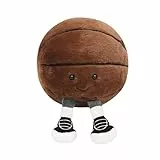 Capaneus Plüsch Basketball,weiche Flauschige Basketball Sitzkissen,Plüschtier Spielzeug Geschenk Für Jungen Mädchen