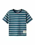 Name it mini Jungen Nmmbelando Ss Nreg Top Pb, Fjord Blue, 92 EU