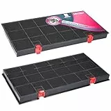 McFilter I 2x Aktivkohlefilter Dunstabzugshaube kompatibel mit Kohlefilter AEG Electrolux 902979366-9, Bauknecht DKF24, Zanussi KLF60/80 Typ150, Siemens LZ33900, Neff Z5147X0 - Filter für Abzugshaube