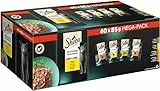 Sheba Delikatesse in Gelee, Katzen Nassfutter mit feiner Geflügelauswahl, 40 x 85g