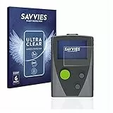 Savvies 6 Stück Schutzfolie für Swissphone Boss 915 Displayschutz-Folie Ultra-Transparent