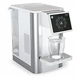Aqua Optima Aurora Kaltwasser-Sofortspender, 3,8 Liter Fassungsvermögen, mit Evolve+ 5-Stufen-Wasserfilter zur Reduzierung von Mikroplastik und Verunreinigungen, 21 x 404 x 336mm, Silber, Kunststoff