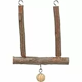 Trixie 5831 Natural Living Trapezschaukel mit Glocke, 12 × 15 cm