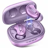 aggoo Bluetooth Kopfhörer, Schlafkopfhörer, Kopfhörer Kabellos Bluetooth 5.4 mit 4 Mikrofone ANC+ENC 48H Écouteur, Hi-Fi Klang, Touch Control, IPX7 Étanche Oreillette, komfortabel für Seitenschläfer