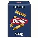 Barilla Pasta Nudeln Klassische Fusilli n.98 aus hochwertigem Hartweizen immer al dente, Chili, Spaghetti, Fusilli, Penne, Italienisch, 500 g