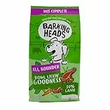 Barking Heads Chop Lickin' Lamb Trockenfutter für Hunde, 100% Natürliches Hundetrockenfutter mit Grasgefüttertem Lamm, Natürliche Tiernahrung für Ausgewachsene Hunde Aller Rassen, 12 kg