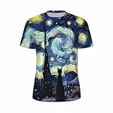 Yesad T-Shirts für Herren, 3D-Druck, Größe S - 3XL, kurzärmeliges T-Shirt für Herren, D-Nebel, L