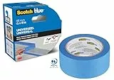 ScotchBlue Premium Malerkrepp Universal, 48 mm x 41 m - Scotch Klebeband für Malerarbeiten und Dekoration zum Streichen, Lackieren, Renovieren - Abklebeband/Kreppband - 70% PEFC