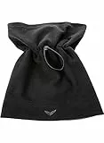 Trigema Herren Schal 657001, Gr. Large (Herstellergröße: 3), Schwarz (schwarz 008)