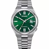 CITIZEN Herren Analog Automatik Uhr mit Edelstahl Armband NJ0150-81X
