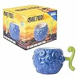 Grupo Erik Kaffeetasse Tasse One Piece Manga Gum Gum Fruit Teetasse - Keramik Kaffeebecher Groß 16 x 10 x 12,5 cm - Becher Tasse 500ml - Offizielle Lizenz One Piece Anime Merch Geschenke Deko