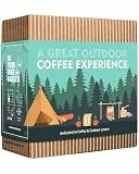 Kaffee Geschenk Set zum Außenbereich - 5 Beste Single Estate Spezialitäten & Bio Kaffees Aus Aller Welt | Brauen & Genießen Sie Jederzeit & Überall | Kaffeeliebhaber Geschenkidee für Männer & Frauen