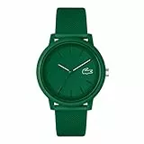 Lacoste Analog Quarzuhr für Herren Kollektion LACOSTE.12.12 mit Grünes Silikonarmband - 2011170