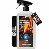 MAXXI CLEAN | Grillreiniger & Rauchharzentferner - das Original | 1x 700 ml in Sprühflasche extra stark [+] | Backofen- und Grillreiniger Konzentrat für Gasgrill, Edelstahl, Gusseisen