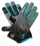 Gardena Gerätehandschuh Größe 9/L: Handschuhe für alle Arbeiten mit Geräten, optimaler Grip, stoßdämpfende Pads, Mesh-Gewebe, mobile touch für Smartphonenutzung (11521-20)