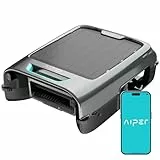 AIPER EcoSurfer S2 Solar Pool Skimmer Roboter, Poolroboter Akku mit App-Steuerung, 24/7 Oberflächenreinigung, Solar- & DC-Ladung, intelligente Hinderniserkennung, 150 µm Filter, OTA-Updates
