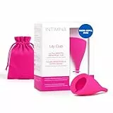 INTIMINA Lily Cup Größe B, Sehr weiche Menstruationstasse, wiederverwendbarer Menstruationsschutz für bis zu 8 Stunden