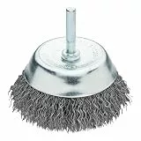 Vigor Topfbürste (grob, Durchmesser: 75 mm, Schaftdurchmesser: 6 mm) V6800-75